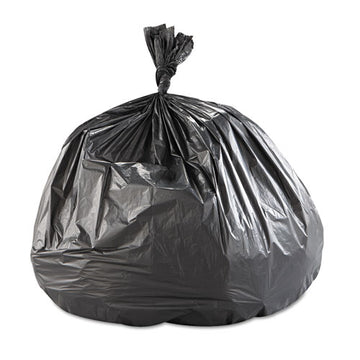 Inteplast Group High-density Commercial Can Liners, 60 Gal, 22 Microns, 43" X 48", Black, 150-carton freeshipping - TVN Wholesale